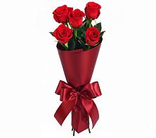 Букет 5 Красных роз Эдлесс Лав в Бытошь