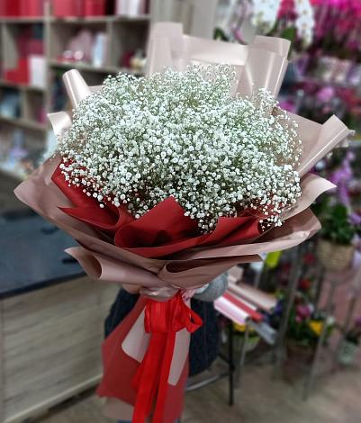 Букет цветов из: Гипсофила в Бытошь