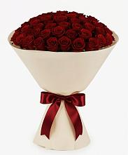 Букет 101 Бордовая роза Блэк Бакарра в Бытошь