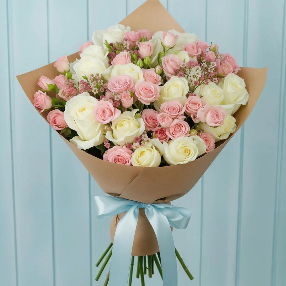 Букет цветов из: Розы в Бытошь