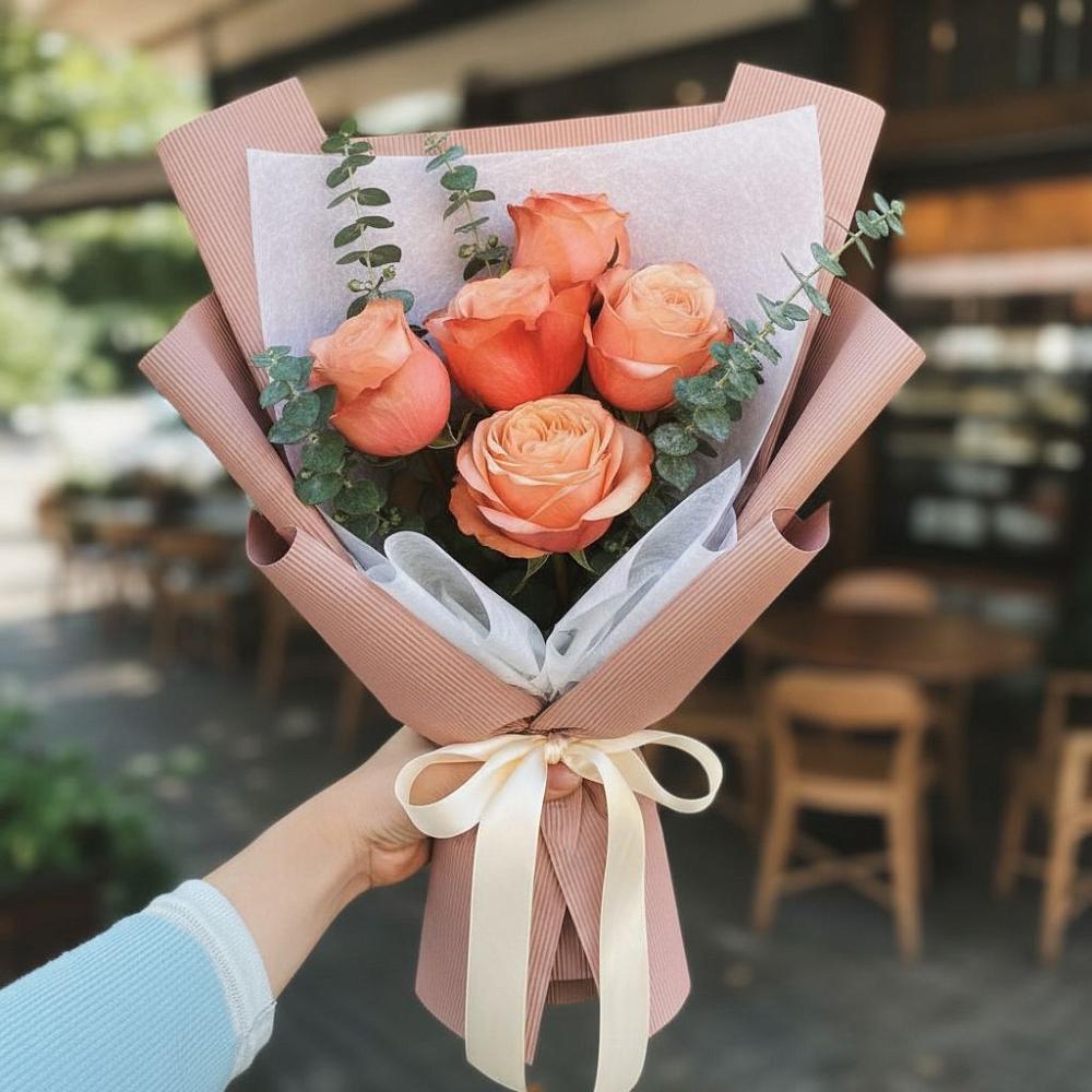 Букет цветов из: Розы в Бытошь