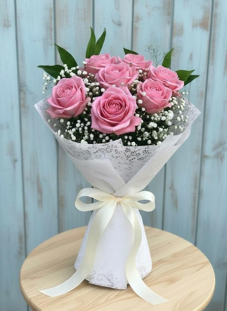 Букет цветов из: Розы в Бытошь