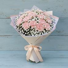 Букет цветов из:  Гвоздики в Бытошь