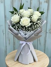 Букет цветов из:  Розы в Бытошь