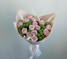 Букет цветов из:  Розы и Хризантемы в Бытошь