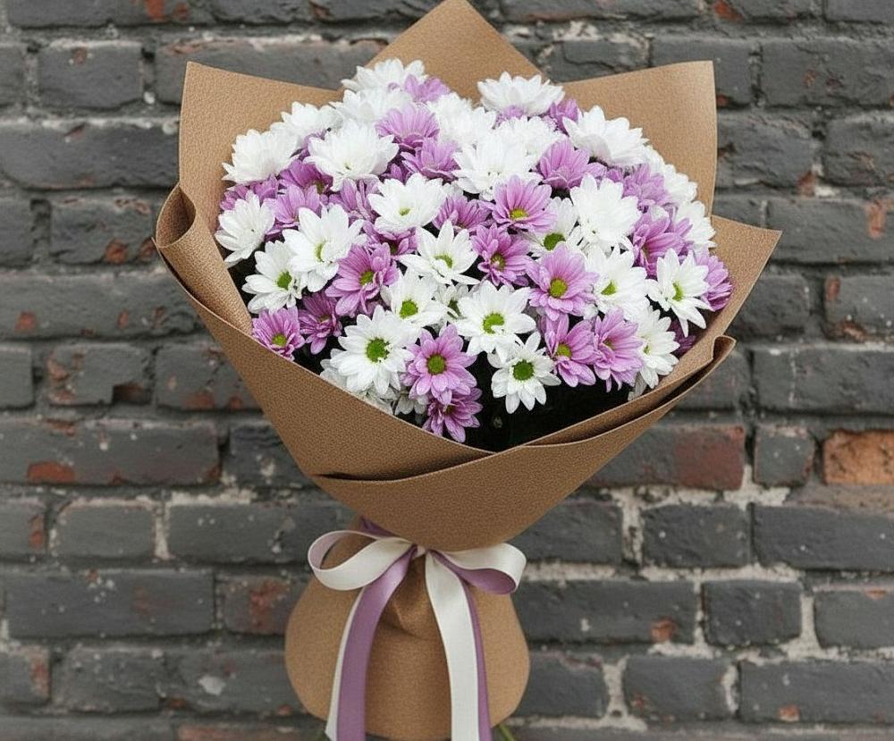 Букет цветов из: Хризантемы в Бытошь