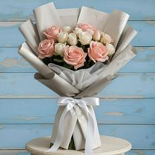 Букет цветов из:  Розы #REPLACE_PRED# Бытошь