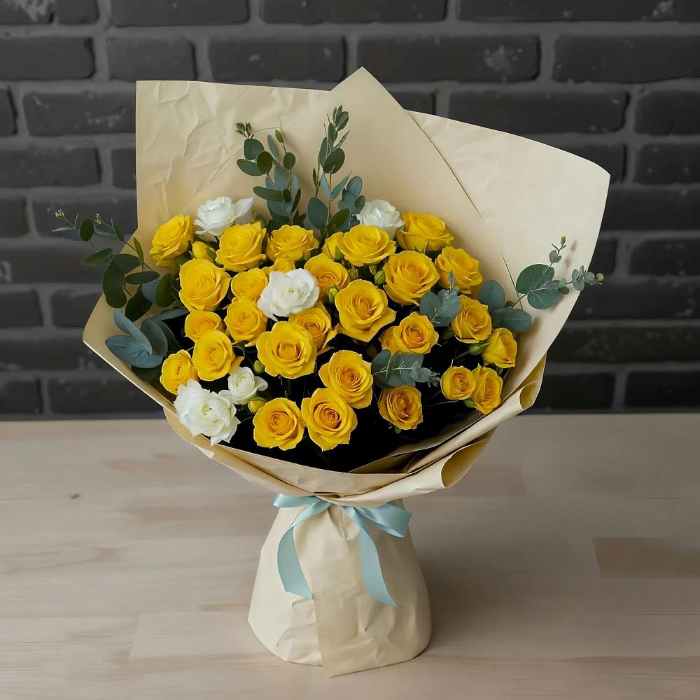 Букет цветов из: Розы в Бытошь