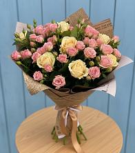 Букет цветов из:  Розы в Бытошь