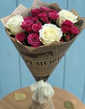 Букет цветов из:  Розы в Бытошь