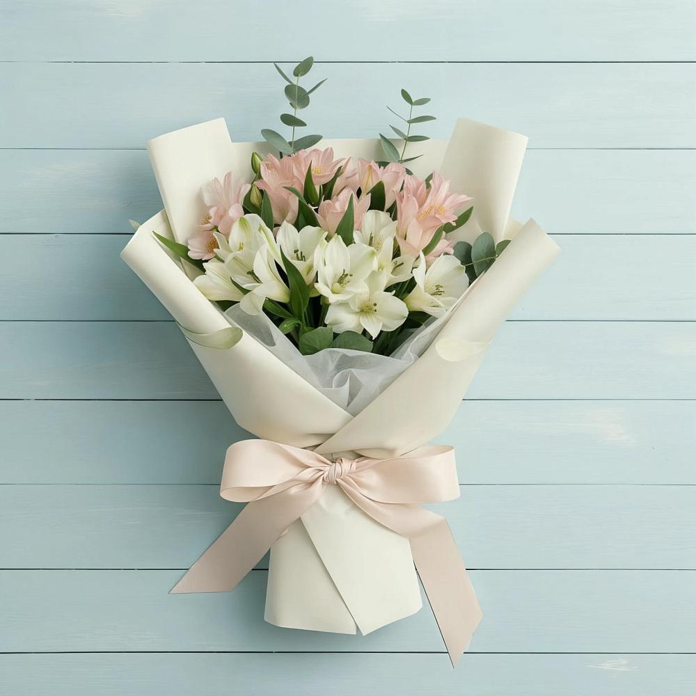 Букет цветов из: Альстромерии в Бытошь