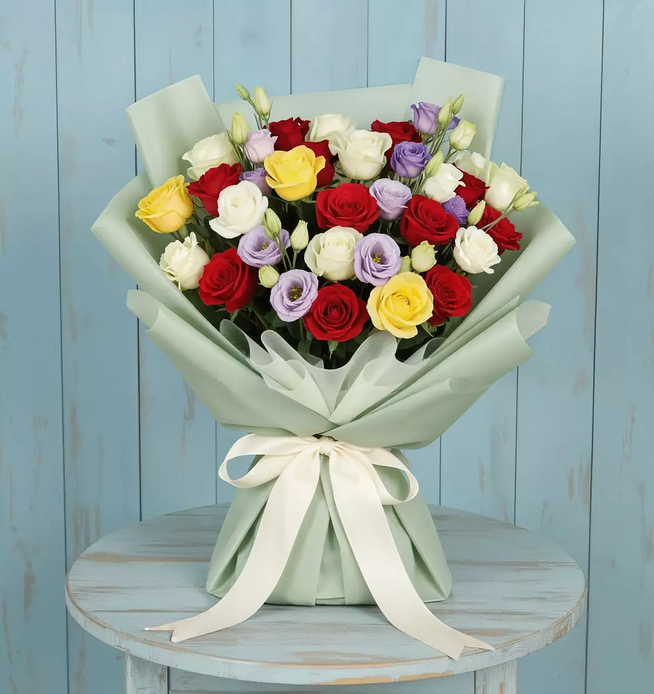 Букет цветов из: Розы в Бытошь