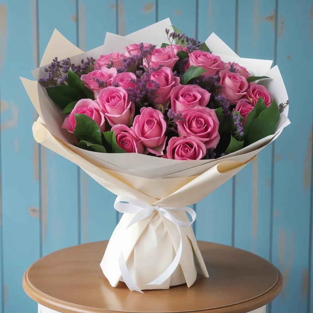 Букет цветов из: Розы в Бытошь