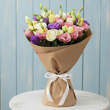 Букет цветов из:  Лизиантусы #REPLACE_PRED# Бытошь