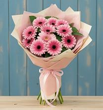 Букет цветов из:  Герберы в Бытошь